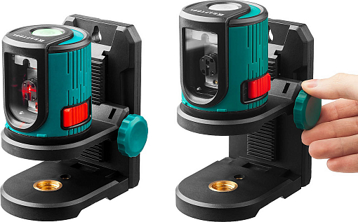 Фото 8 товара Лазерный нивелир с держателем KRAFTOOL CL 20 2 34700-2 Professional линейный