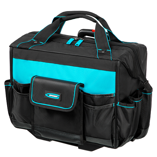 Фото 1 товара Сумка для инструмента, 460х240х340мм, выдвижная рукоятка, колеса Gross