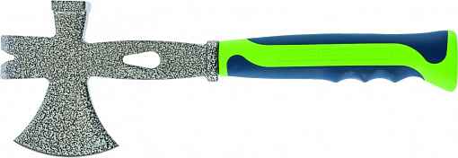 Фото 0 товара Топор 3 в 1: топор, молоток, гвоздодер, двухкомпонентная обрезин. рукоятка Сибртех