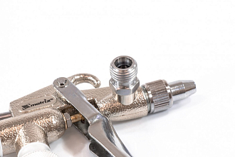 Краскораспылитель пневм. для финишных работ с верх. бачком V 0,1 л, сопло D 0,5 мм Matrix - фото 2