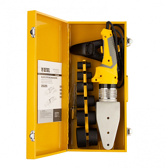 Аппарат для сварки пласт. труб DWP-2000, Х-Pro, 2000 Вт, 300 град, 20-63 мм Denzel - фото 9