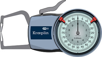 Толщиномер рычажный с индикатором часового типа 0-20 мм - фото 4