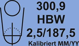 Эталон твердости HBW 10 / 3000 200 - фото 2