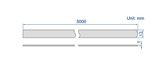 Щуп ленточный 0.80мм, INSIZE - фото 2