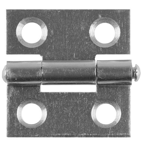 Фото 0 товара Петля универсальная STAYER 25 x 24 x 1 мм, 1 шт., цвет белый цинк,37611-25-1 Master