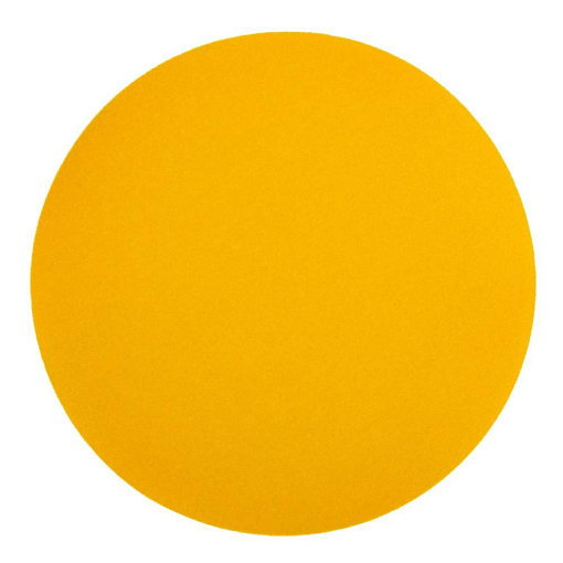 Фото 0 товара Круг абразивный шлифовальный под липучку "Yellow Sandpaper" Р320 (150мм; без отверстий; 25шт) желтый