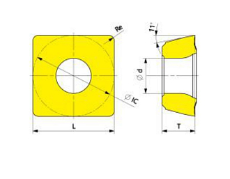 SPMG060204 TG TF618 пластина для сверла Boro Deskar - фото 2