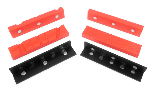 Фото 0 товара Комплект накладок на слесарные тиски на магнитах Messer