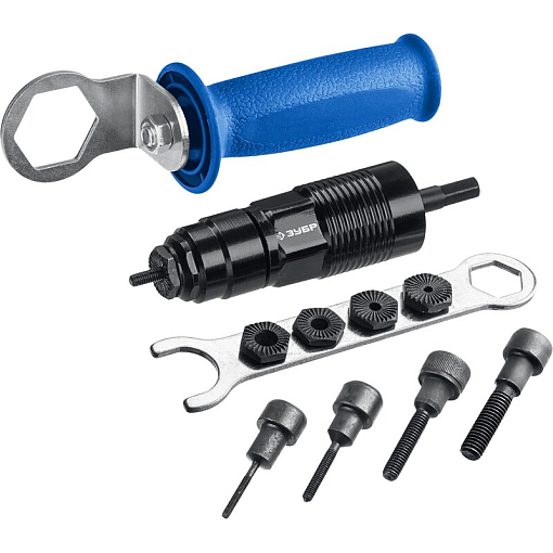 Фото 0 товара Насадка-заклепочник на шуруповерт НР-М8 Зубр 31221