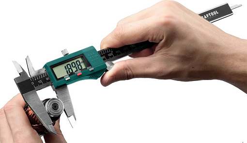 Фото 7 товара Штангенциркуль электронный 34460-200 200 мм
