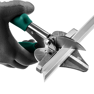 Ножницы угловые MC-7 23372 KRAFTOOL 220 мм, для пластмассовых и резиновых профилей - фото 9