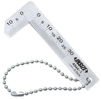 Шаблон фасочный (цена дел 0.5 мм погрешность ±0.25 мм) INSIZE - фото 1