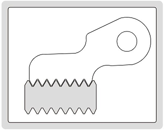 Шаблон резьбовой М 60° 0.25-6.0 мм погрешность ±0.07 мм INSIZE - фото 2