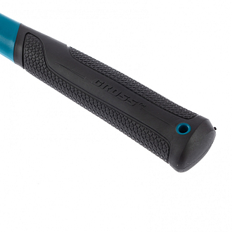 Молоток слесарный, 600 г, квадратный боек, фибергласовая обрезин. рукоятка Gross - фото 3