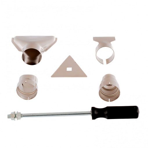 Фото 5 товара Фен технический HG-2000E, 2000 Вт, 2 режима, LCD дисплей Denzel