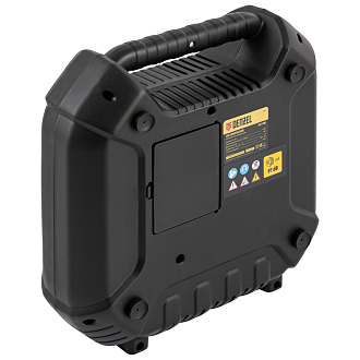 Компрессор воздушный DL1100 1.1 кВт, 180 л/мин, с набором аксессуаров Denzel - фото 3