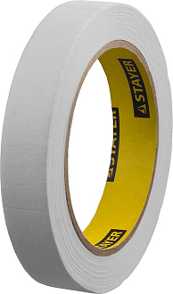 Лента малярная STAYER 19 мм, 40 м, до +80° С, 1211-19 - фото 1