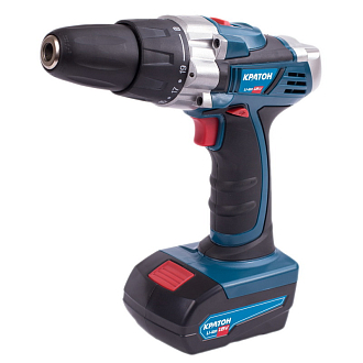Дрель-шуруповерт аккумуляторная Кратон CDL-18-1-H - фото 1