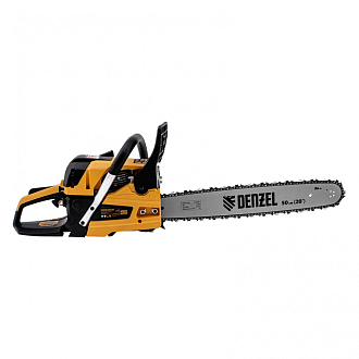 Пила цепная бензиновая DS-5820, шина 50 см, 58 см3, 3.6 л.с, шаг 0,325, паз 1,5 мм, 76 звеньев Denzel - фото 3