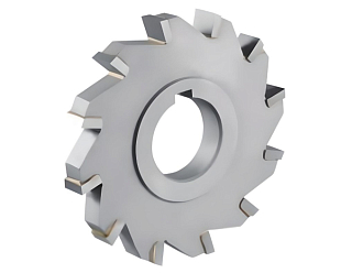 Фреза трехсторонняя 63х4х22 z=10 ВК10(Т5К10) прямой зуб Deskar - фото 1