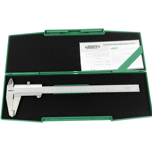 Фото 8 товара Штангенциркуль Шц-1 - 200 (0.02мм) вылет губок 50мм, INSIZE