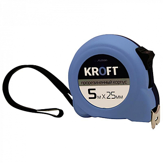 Рулетка измерительная 5м х 25мм KROFT - фото 1
