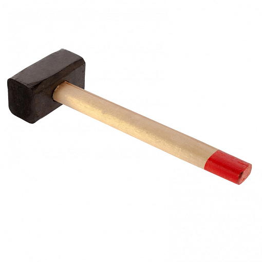 Фото 3 товара Кувалда, 3000 г, кованая головка, деревянная рукоятка "Павлово" Россия