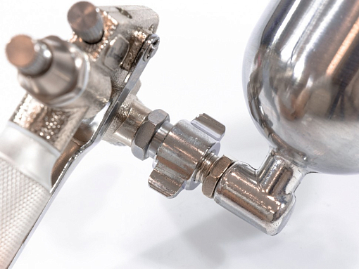 Фото 2 товара Краскораспылитель пневм. для финишных работ с верх. бачком V 0,1 л, сопло D 0,5 мм Matrix