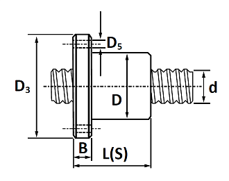 Винт ШВП SFU-R6310 L=300 см TECHNIX - фото 2