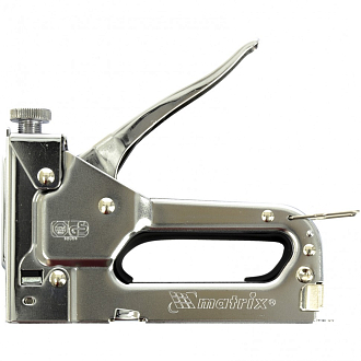 Степлер мебельный регулируемый, тип скобы 53, 4-14 мм Matrix Master - фото 1