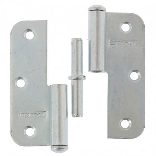 Фото 0 товара Петля накладная ПН1-85 правая, цинк, 4 шт, (Металлист) Россия