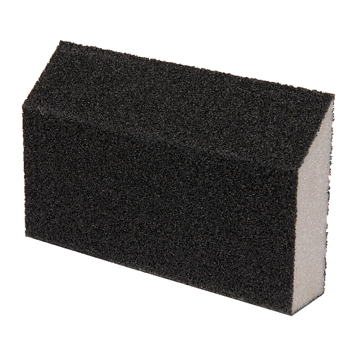 Фото 0 товара Губка для шлифования, 125 х 75 х 25 мм, трапеция, средняя жесткость, P 60 Сибртех